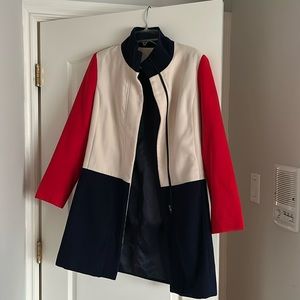 Color Block Coat